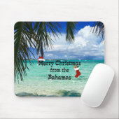 バハマからのメリークリスマス マウスパッド (マウス)