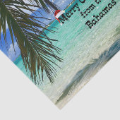 バハマからのメリークリスマス 薄葉紙 (詳細)