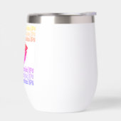 バハマそばかす唇タンブラー (左面)