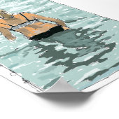 バハマで。 ポスター (角)