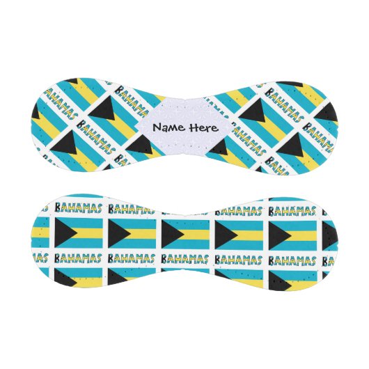 バハマとバハマ国旗のタイル貼り 野球ボール (パネル)