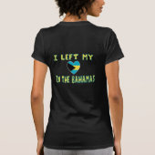 バハマに心を置いてきた Tシャツ (裏面)