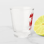 バハマのお土産ギフト：アバコバハマザメ ショットグラス (左)