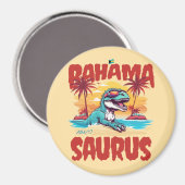 バハマのお土産ギフト:アバコバハマBahama Saurus マグネット (正面/裏面)
