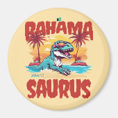 バハマのお土産ギフト:アバコバハマBahama Saurus マグネット (正面)