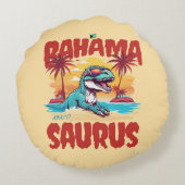 バハマのお土産ギフト：アバコバハマBahama Saurus ラウンドクッション (裏面)