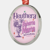 バハマのお土産ギフト：エレウテラバハママ メタルオーナメント (左)