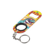 バハマのお土産ギフト：エレウテラ・バハマ・サウルス キーホルダー栓抜き (裏面アングル)