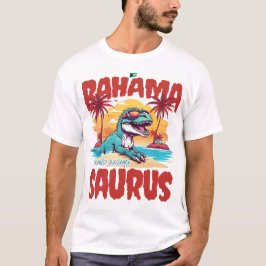 バハマのお土産ギフト：グランドバハマSaurus Tレックス Tシャツ