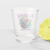 バハマのお土産ギフト:ナッサバハマウミガメ ショットグラス (裏面)