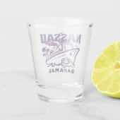 バハマのお土産ギフト：ナッサバハマクルーズ ショットグラス (裏面)