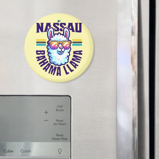 バハマのお土産ギフト：ナッサバハマバハマラマ マグネット (インサイチュ (冷蔵庫))