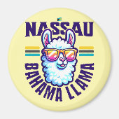 バハマのお土産ギフト：ナッサバハマバハマラマ マグネット (正面)