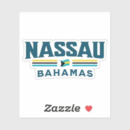 バハマのお土産ギフト:ナッサバハマ独立 シール (シート)