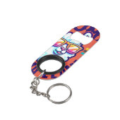 バハマのお土産ギフト：バハマ・ラマ キーホルダー栓抜き (裏面アングル)