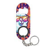 バハマのお土産ギフト：バハマ・ラマ キーホルダー栓抜き (裏面)