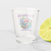 バハマのお土産ギフト:ビミニバハマウミガメ ショットグラス (裏面)