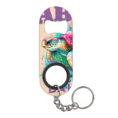 バハマのお土産ギフト： Abaco Bahama Sea Turtle キーホルダー栓抜き (裏面)