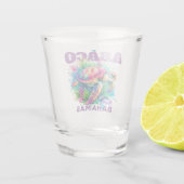 バハマのお土産ギフト： Abaco Bahama Sea Turtle ショットグラス (裏面)