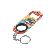 バハマのお土産ギフト： Bimini Bahama Saurus Tレックス キーホルダー栓抜き (裏面アングル)