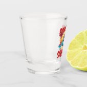 バハマのお土産ギフト： Bimini Bahama Saurus Tレックス ショットグラス (左)