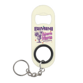 バハマのお土産ギフト： Bimini Bahamas Bahama Mama キーホルダー栓抜き