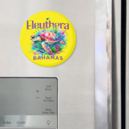 バハマのお土産ギフト： Eleutera Bahamas Turtle マグネット