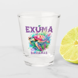 バハマのお土産ギフト： Exuma Bahamas Seattle ショットグラス