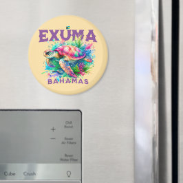 バハマのお土産ギフト： Exuma Bahamas Seattle マグネット