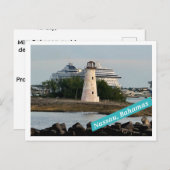 バハマのはがきに勝る ポストカード (正面/裏面)