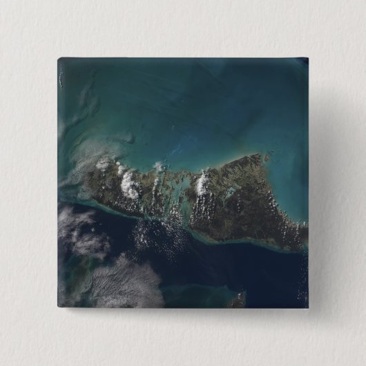 バハマのアンドロス島 缶バッジ (正面)