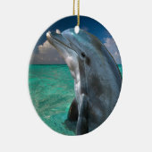 バハマのイルカ セラミックオーナメント (右)