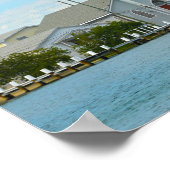 バハマのグリーンタートルケイ教会 ポスター (角)