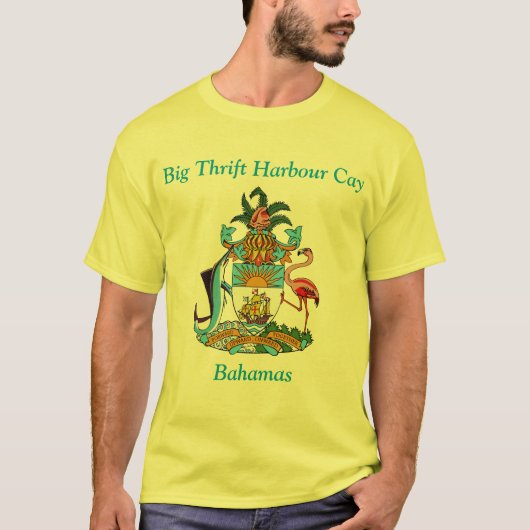 バハマのコート・オブ・アームズ Tシャツ (正面)