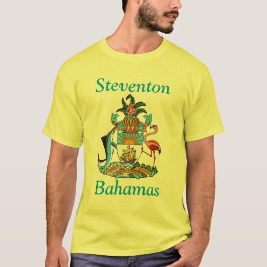 バハマのステヴェントン Tシャツ (正面)