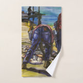 バハマのハーバー島モーニングキャッチ バスタオルセット (ハンドタオル)