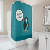 バハマのペンギンさん シャワーカーテン (インサイチュ)