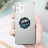 バハマのボーンフィッシュフィッシング シール (スマートフォン)