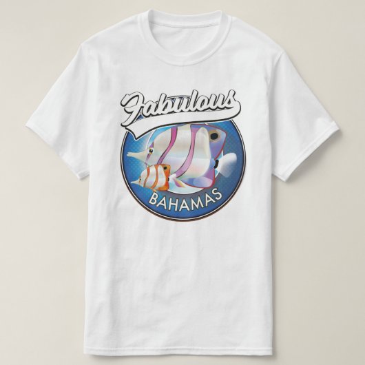 バハマのロゴ Tシャツ (デザイン正面)