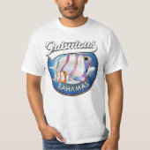 バハマのロゴ Tシャツ (正面)