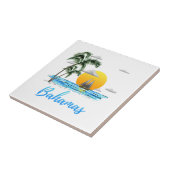 バハマの休暇の航行 タイル (側面)