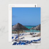 バハマの傘 ポストカード (正面/裏面)