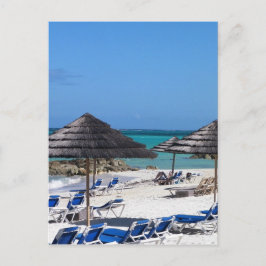 バハマの傘 ポストカード