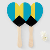 バハマの国旗 ハンドファン (正面&裏面)