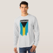 バハマの国旗 Tシャツ (正面フル)