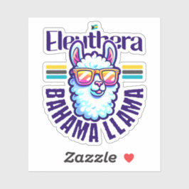 バハマの土産ギフト：エレウテラバハマラマ シール