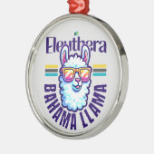 バハマの土産ギフト:エレウテラバハマラマ メタルオーナメント (左)