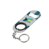 バハマの土産ギフト：バハマの独立 キーホルダー栓抜き (裏面アングル)