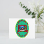 バハマの女の子を探してる ポストカード (スタンド正面)