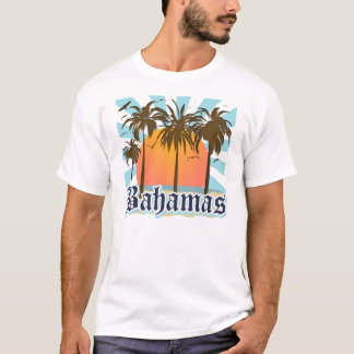 バハマの島のビーチ Tシャツ